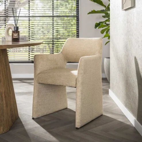 Sascha Eetkamerstoel Jaroq zand