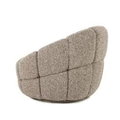Tina Fauteuil Taupe stof