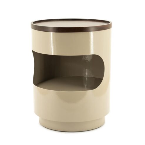 Tondo Bijzettafel Taupe 37cm