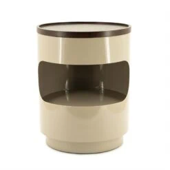 Tondo Bijzettafel Taupe 37cm