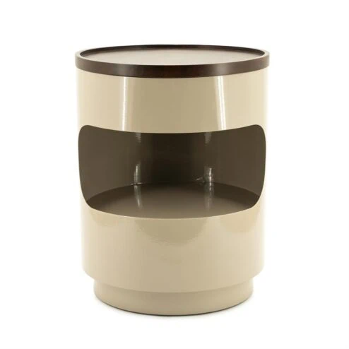 Tondo Bijzettafel Taupe 37cm