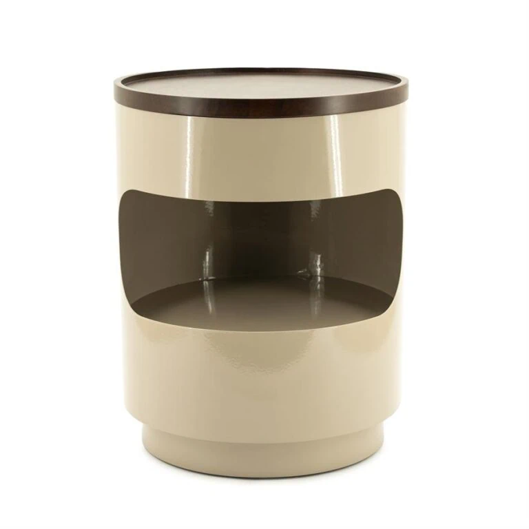 Tondo Bijzettafel Taupe 37cm