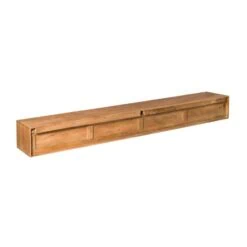Tony Zwevend Tv meubel Naturel Mangohout 240 cm