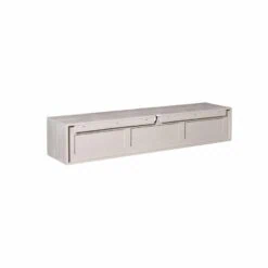 Tony Zwevend Tv meubel Taupe Mangohout 160 cm