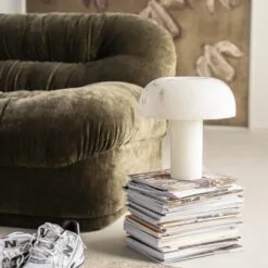 Tubi 1-lichts Tafellamp Wit