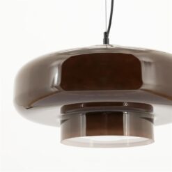 Vetro 1-lichts Hanglamp Bruin