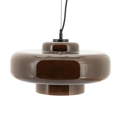 Vetro 1-lichts Hanglamp Bruin