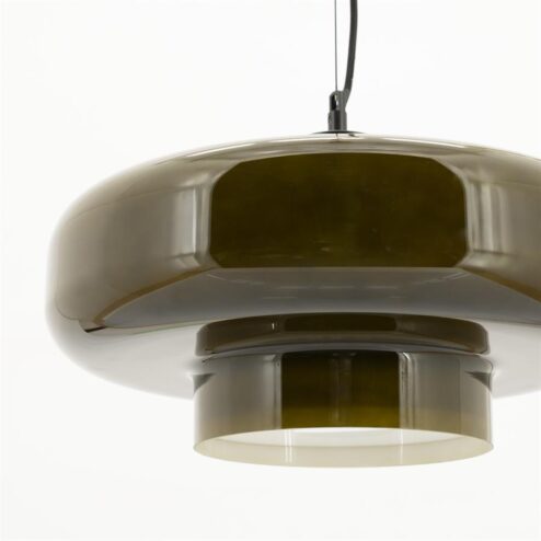 Vetro 1-lichts Hanglamp Groen