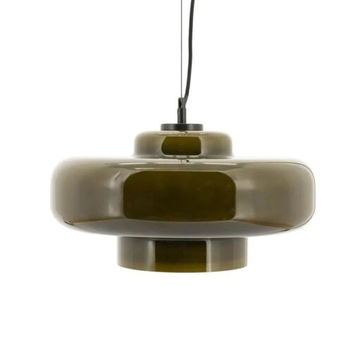 Vetro 1-lichts Hanglamp Groen