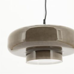 Vetro 1-lichts Hanglamp Taupe
