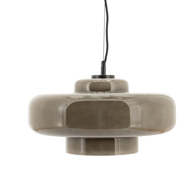 Vetro 1-lichts Hanglamp Taupe