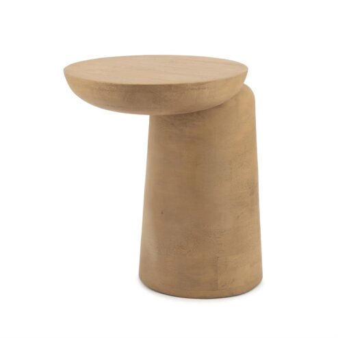 Woomble Bijzettafel mangohout Naturel 40cm