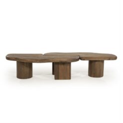 Yuo Salontafel mangohout Bruin 100cm