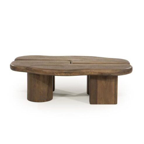 Yuo Salontafel mangohout Bruin 100cm