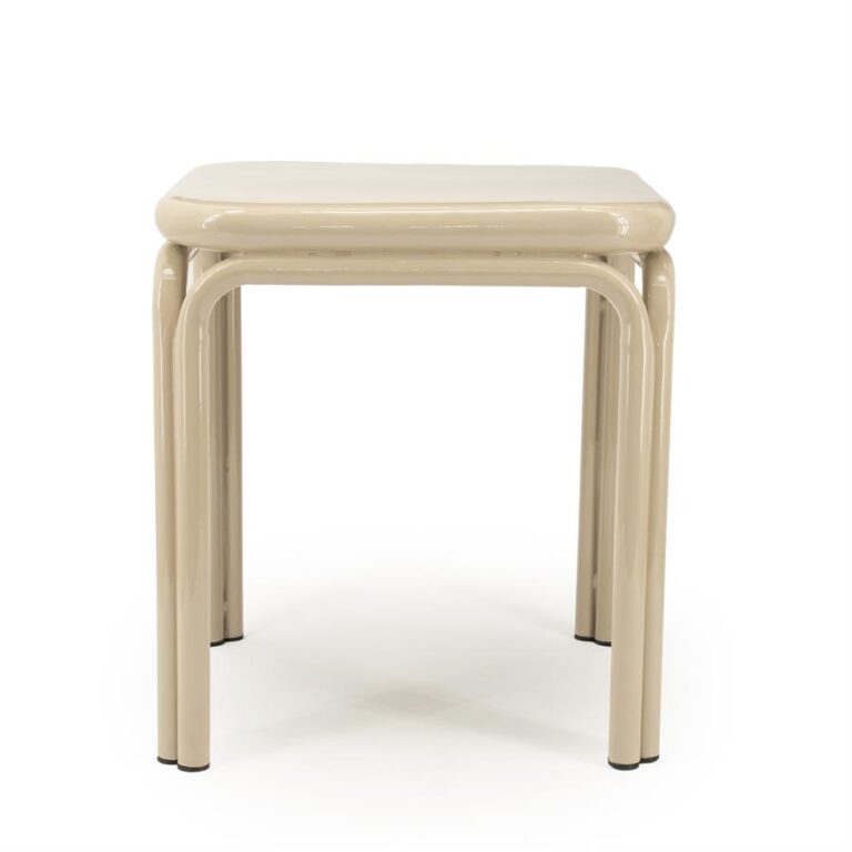Zilo Bijzettafel Beige 43cm