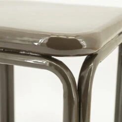 Zilo Bijzettafel Donkerbruin 43cm