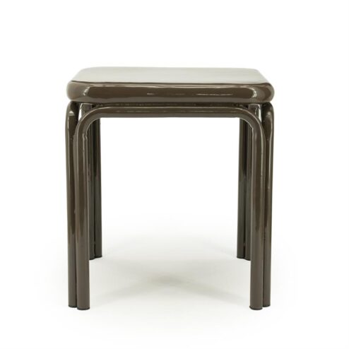 Zilo Bijzettafel Donkerbruin 43cm