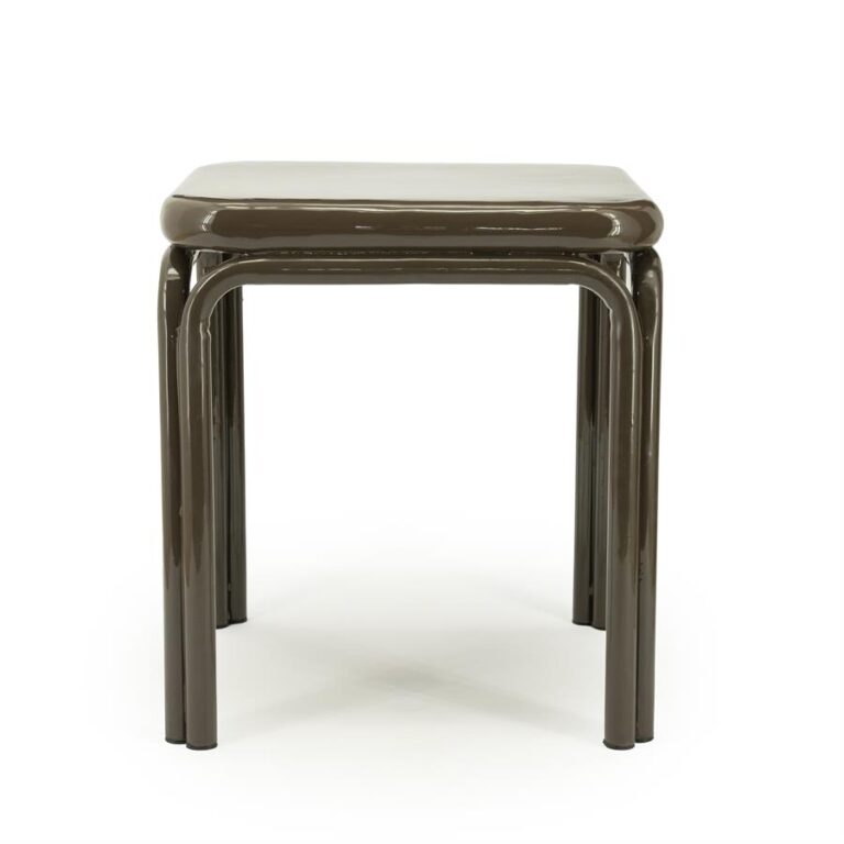 Zilo Bijzettafel Donkerbruin 43cm