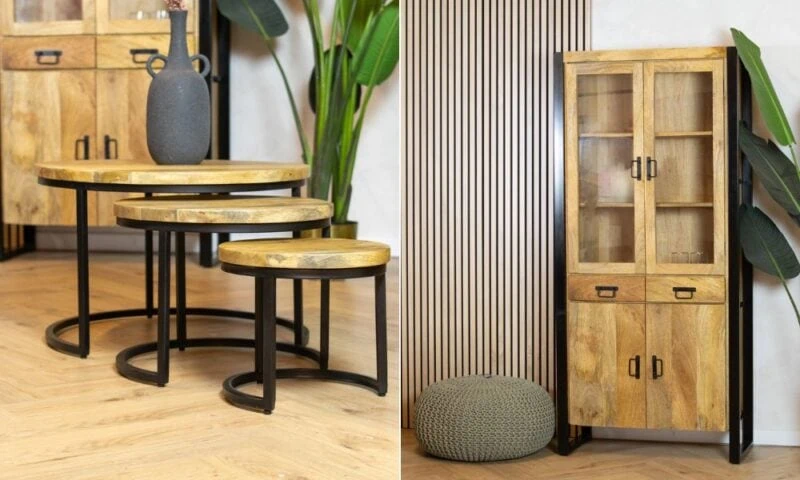 Britt meubelserie: Tijdloos design en massief mangohout