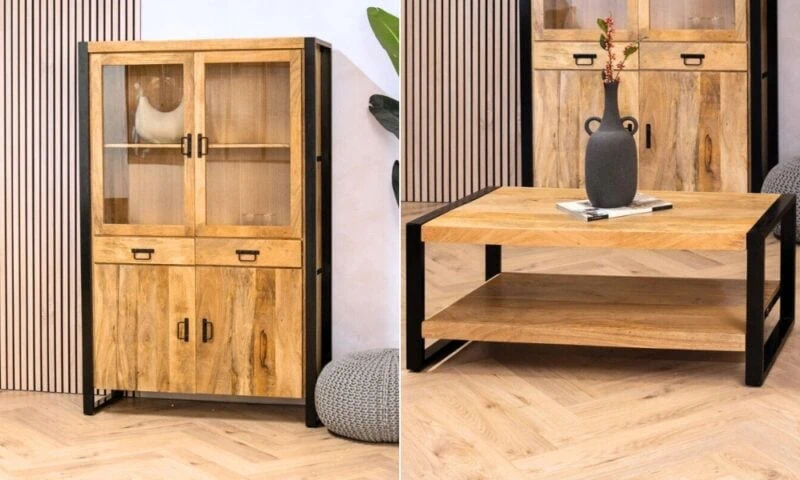 Britt meubelserie: Tijdloos design en massief mangohout