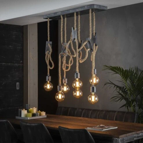 Tower hanglamp 7-lichts (retourdeal 992)