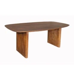 Aki Eettafel bruin Deens Ovaal 200cm
