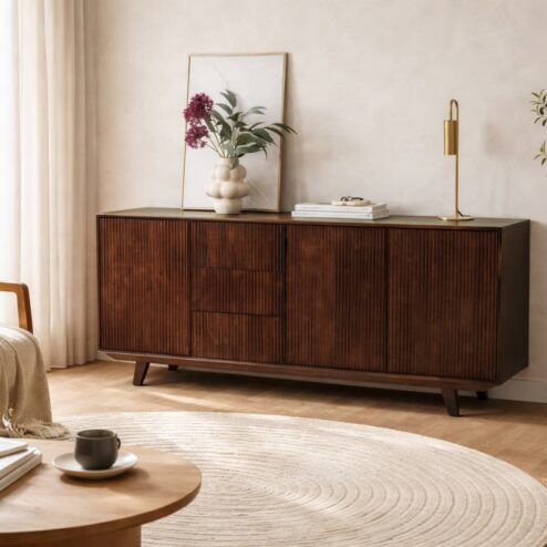 Albin Dressoir walnoot 180cm