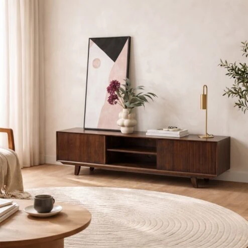 Albin Tv meubel walnoot 200cm