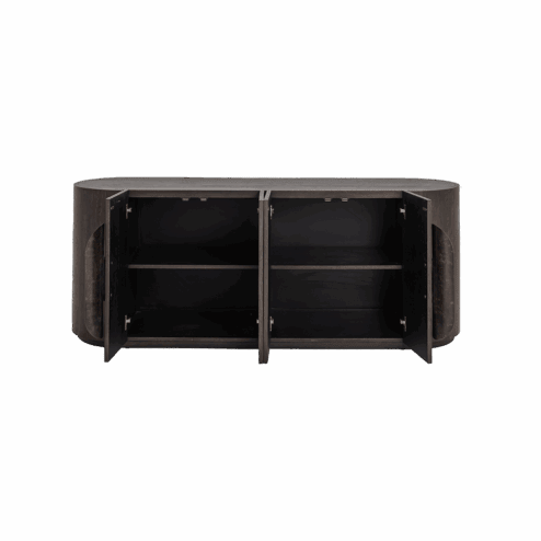 Allure Dressoir donkerbruin 180 cm