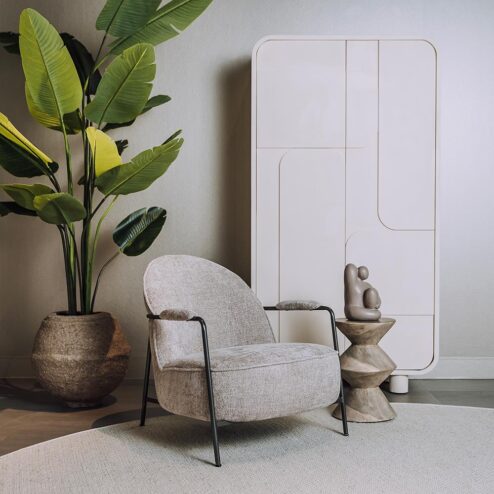 Amelia Fauteuil beige