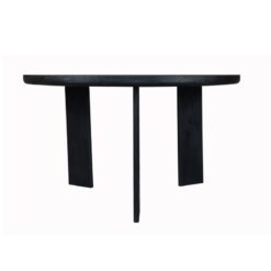 Arne Eettafel zwart Rond 130cm