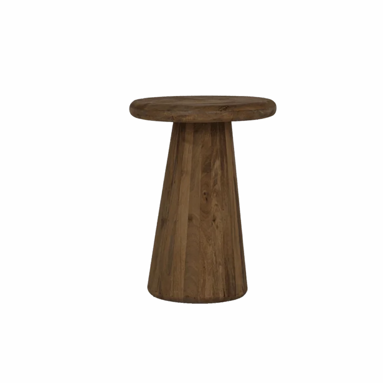 Asti Bijzettafel rond bruin 40 cm