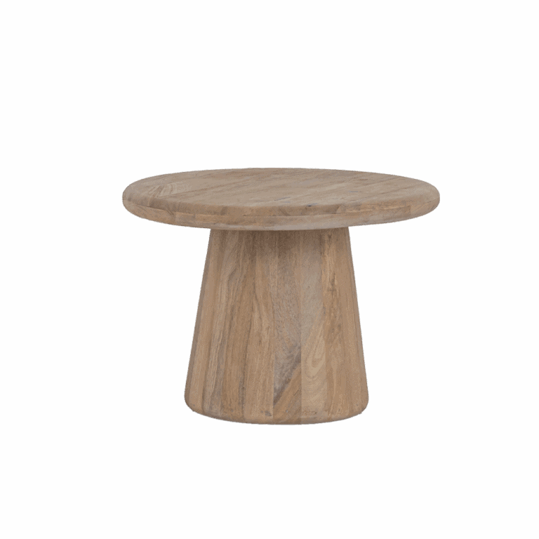 Asti Bijzettafel rond naturel 60 cm