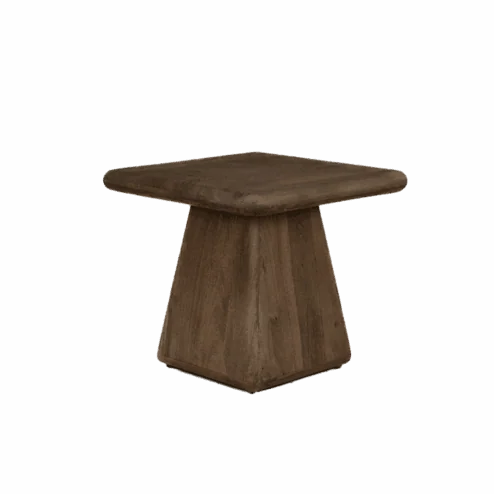 Asti Bijzettafel vierkant bruin 60 cm