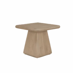 Asti Bijzettafel vierkant naturel 60 cm