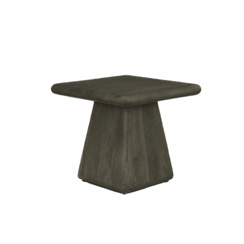 Asti Bijzettafel vierkant olijfbruin 60 cm