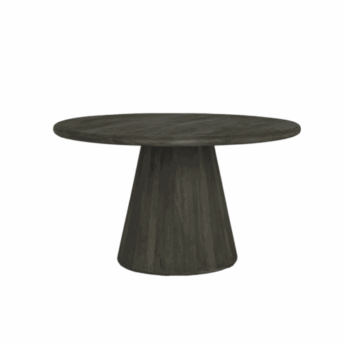 Asti Eettafel rond olijfbruin 130 cm