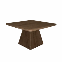 Asti Eettafel vierkant bruin 150 cm