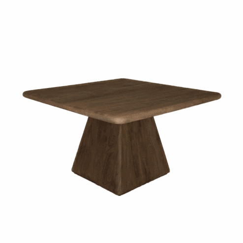 Asti Eettafel vierkant bruin 150 cm