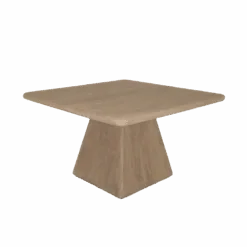 Asti Eettafel vierkant naturel 130 cm