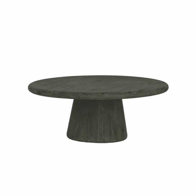 Asti Salontafel rond olijfbruin 90 cm