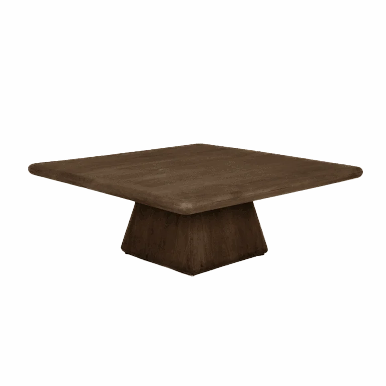 Asti Salontafel vierkant bruin 90 cm