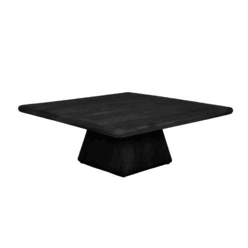 Asti Salontafel vierkant zwart 90 cm