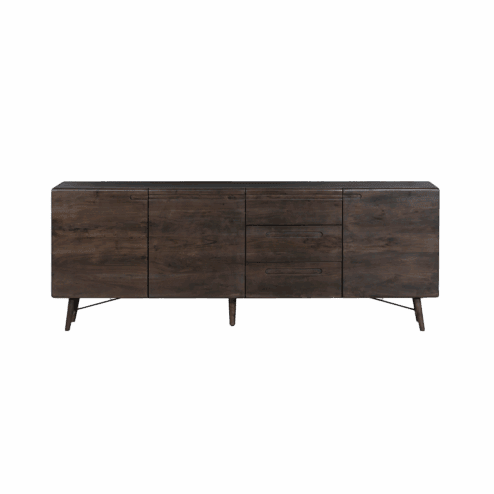 Aura Dressoir espresso Acaciahout 210 cm