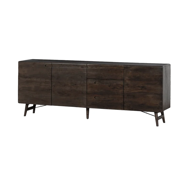 Aura Dressoir espresso Acaciahout 210 cm