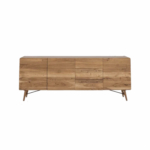 Aura Dressoir naturel Acaciahout 210 cm