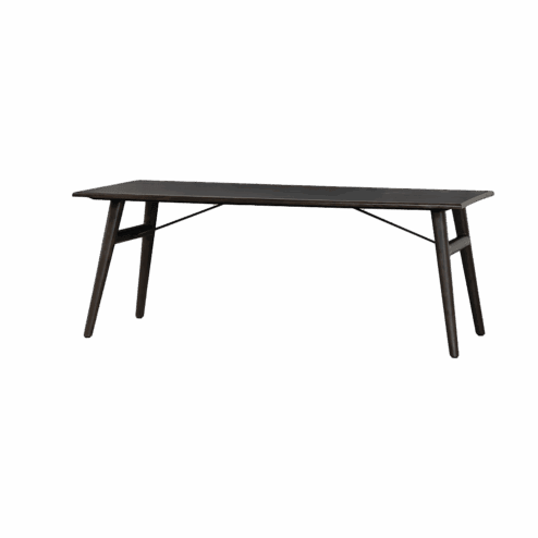 Aura Eettafel espresso Acaciahout 160 cm