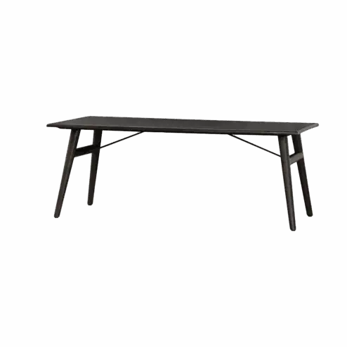 Aura Eettafel espresso Acaciahout 180 cm