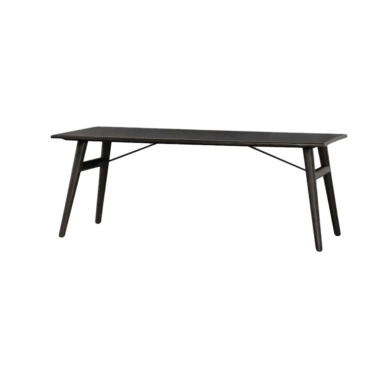 Aura Eettafel espresso Acaciahout 180 cm