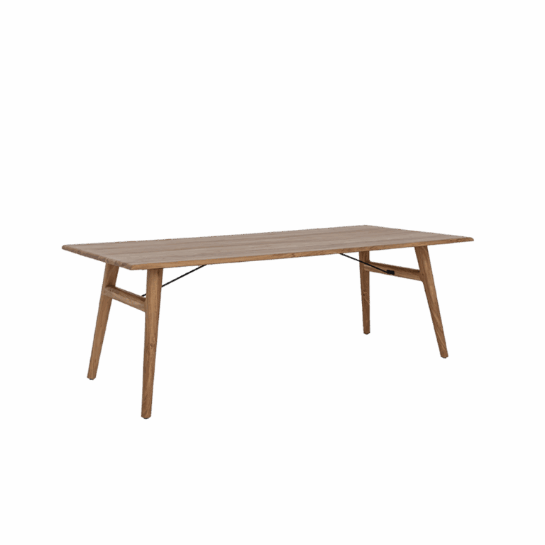 Aura Eettafel naturel Acaciahout 200 cm